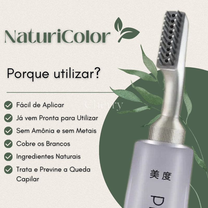 Tinta de Cabelo NaturiColor + Pente de Brinde