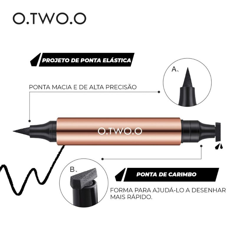 Delineador de Olhos À Prova D’água Ultra Dark - O.TWO.O