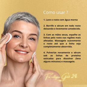 Colágeno para Pele Dourado Rejuvenescedor