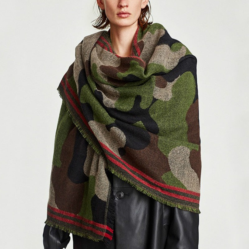 Poncho Feminino de Inverno - Military