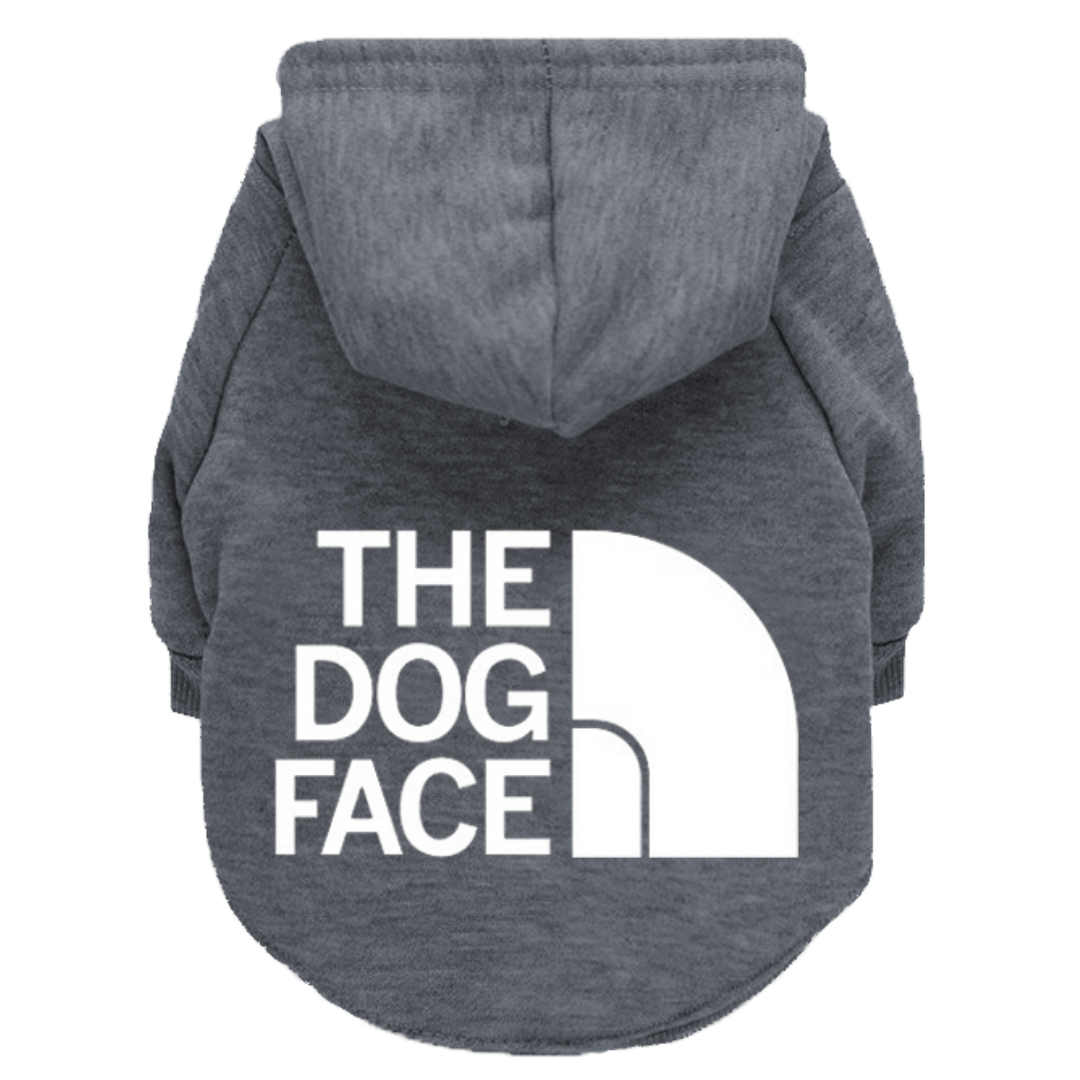 Roupinha de frio para cachorro - Moletom The Dog Face