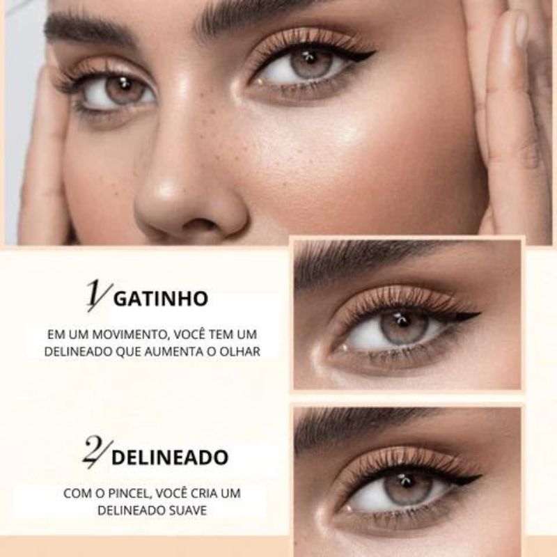 Delineador de Olhos À Prova D’água Ultra Dark - O.TWO.O