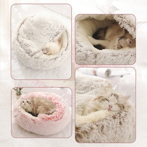 Cama Nuvem Toquinha Felpuda Fluffy - Cama para Cães e Gatos