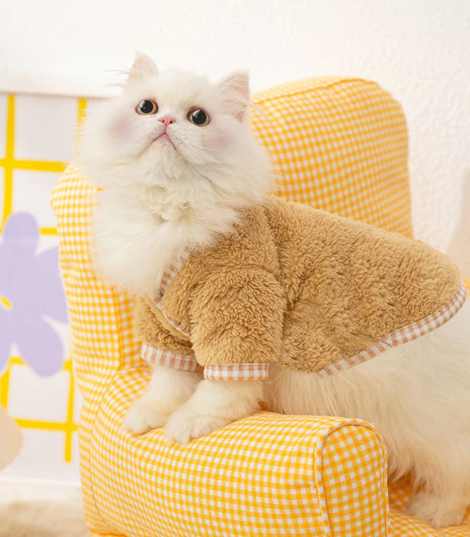 Blusa Pet Mimosa - Roupa de Frio para Gatos e Cães