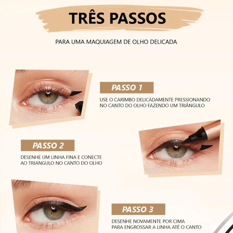 Delineador de Olhos À Prova D’água Ultra Dark - O.TWO.O