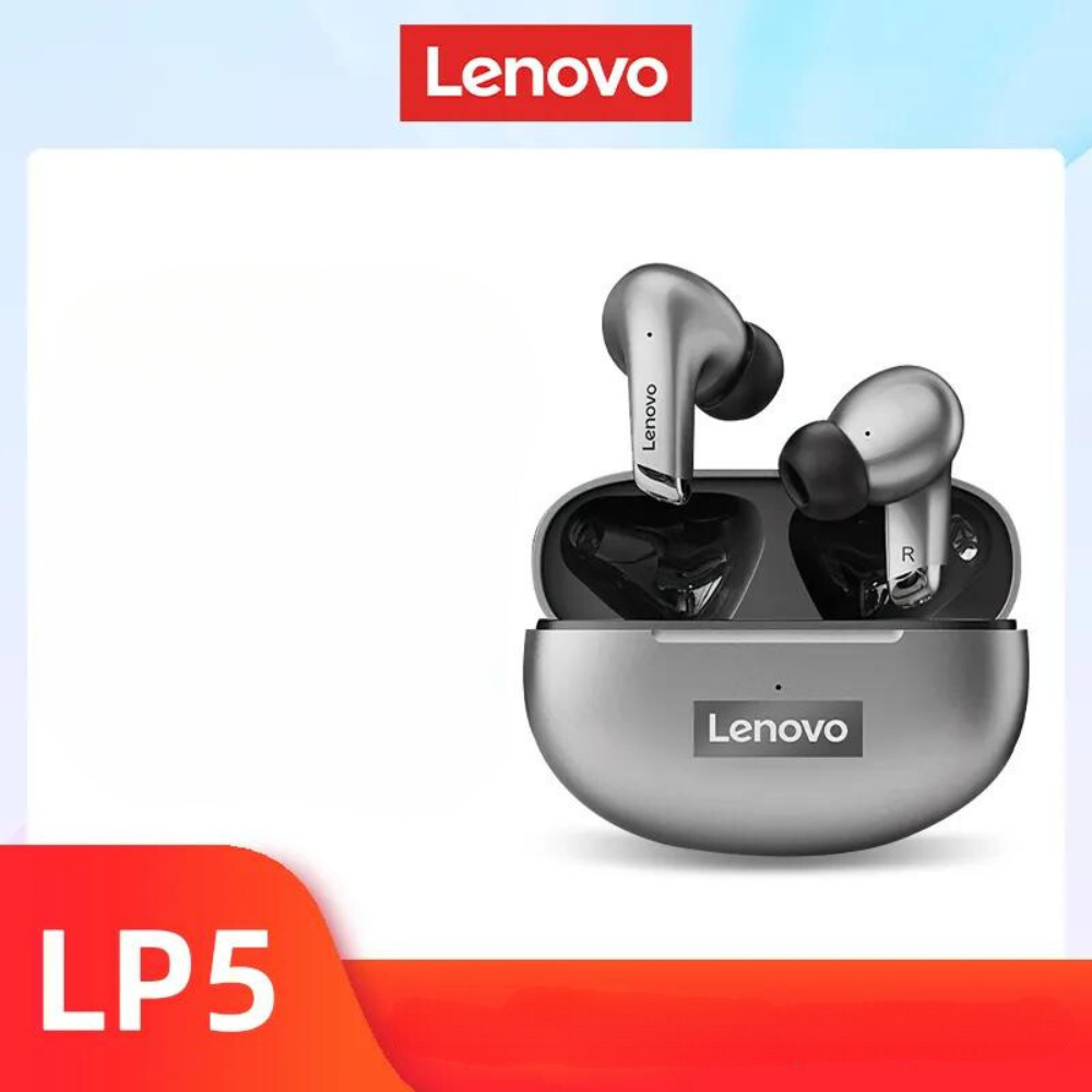 Fone de Ouvido Sem Fio Lenovo LP5 - Earbuds Pro