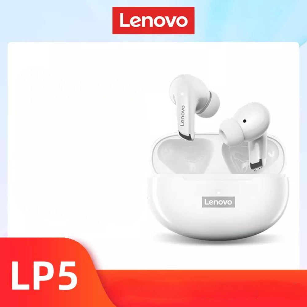 Fone de Ouvido Sem Fio Lenovo LP5 - Earbuds Pro