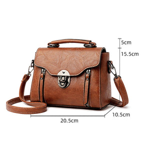 Bolsa Feminina Tote Crossbody em Couro - Clássico Moderno