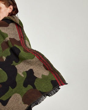 Poncho Feminino de Inverno - Military