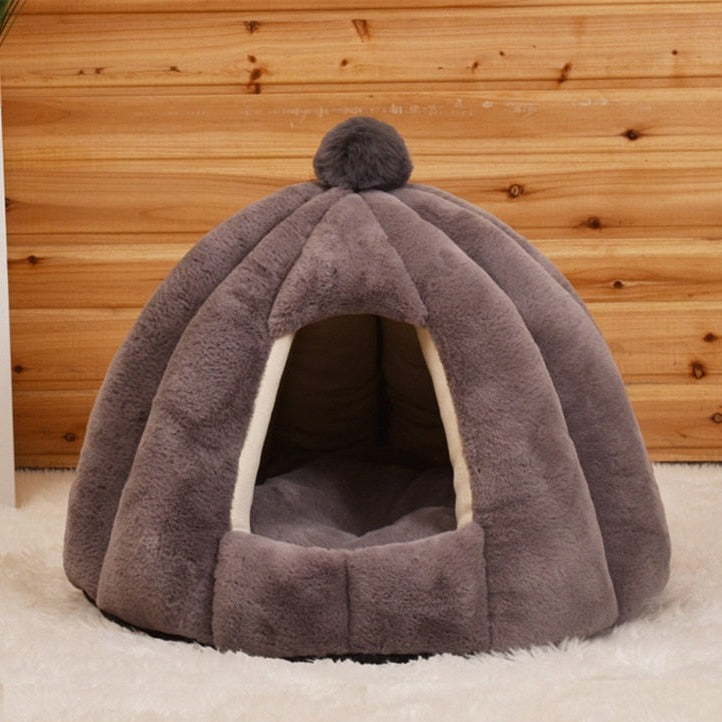 Casinha Iglu Luxo Pet - Cama para Cães e Gatos