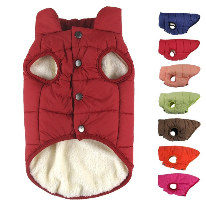 Roupinha para Cachorro - Colete de Frio Sport Pet