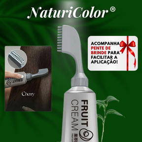 NaturiColor - Tinta de Cabelo sem Amônia + Escova de Brinde