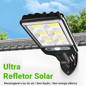 Refletor Solar de Led Alto Sustentável - SolarLed 2.0