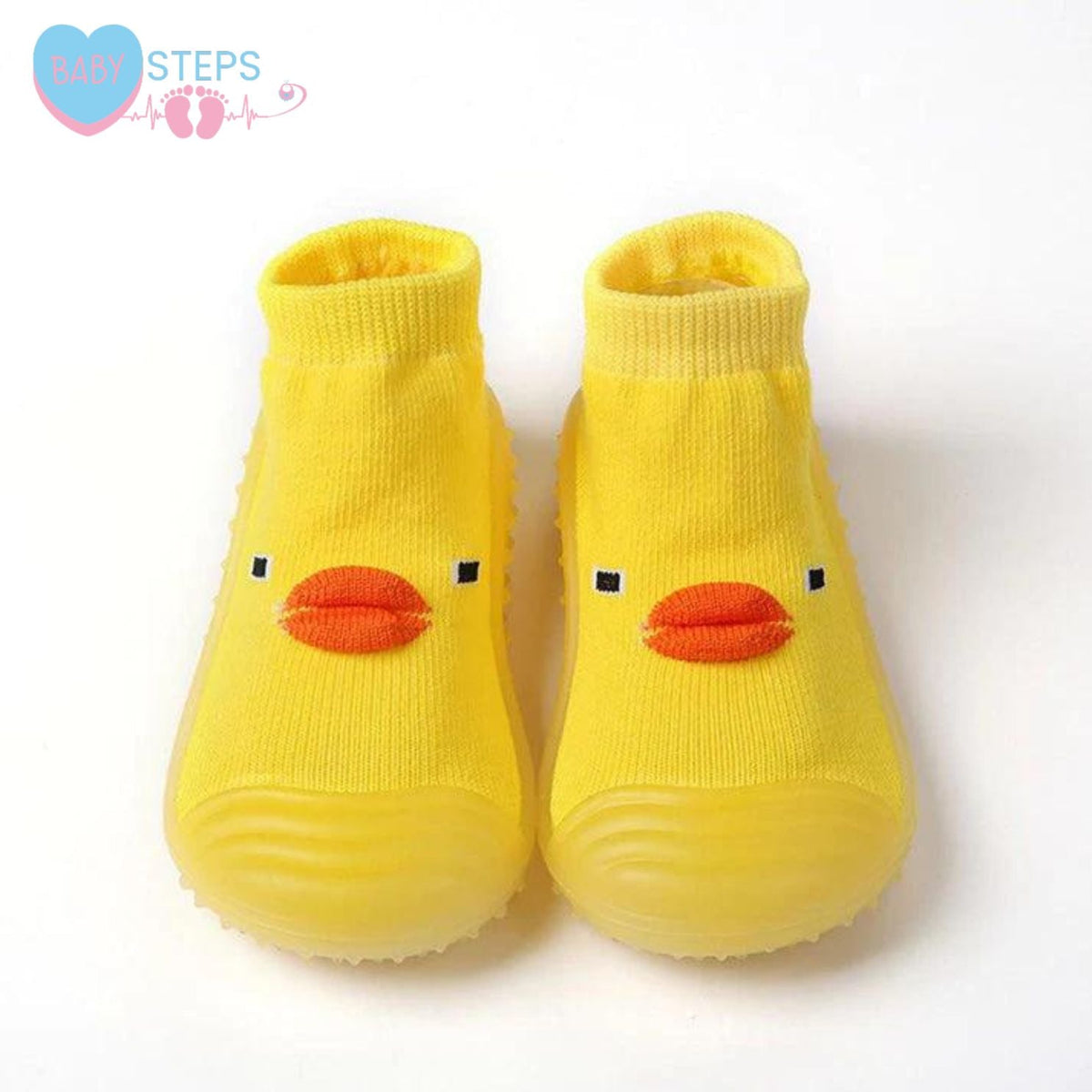 Sapatinho Meia com Sola de Silicone - Baby Steps Socks™