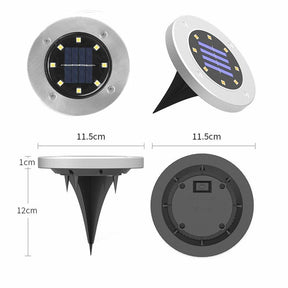 Luminária de Led Solar para Jardim e Calçadas - ECONOLUX