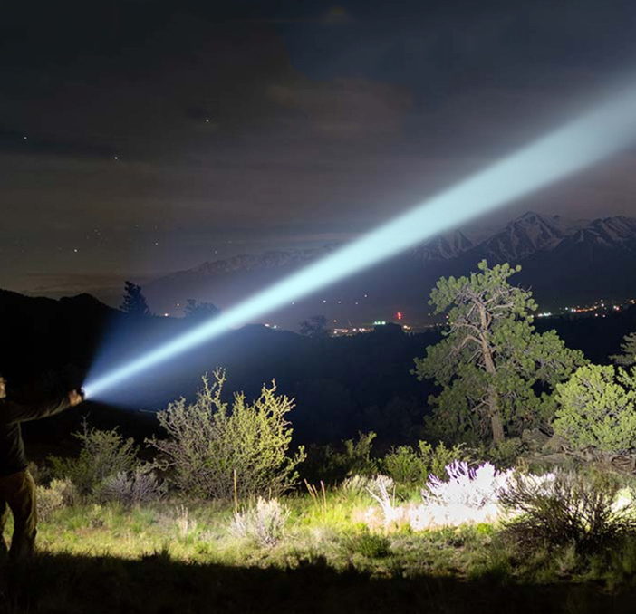 Lanterna Laser Titanium - Ultra Potência