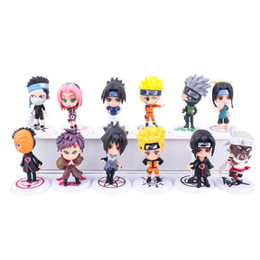 Conjunto de Bonecos Naruto - 6 Personagens