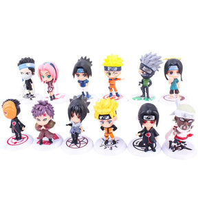 Conjunto de Bonecos Naruto - 6 Personagens